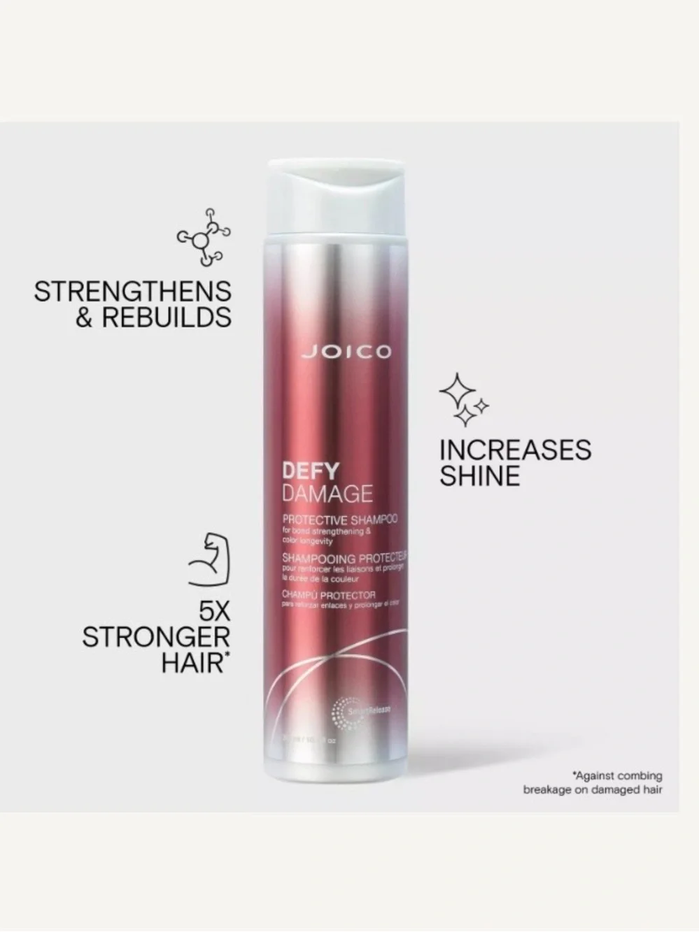 Joico Defy Damage Protective Shampoo, 1.7 fl. oz., Brand New